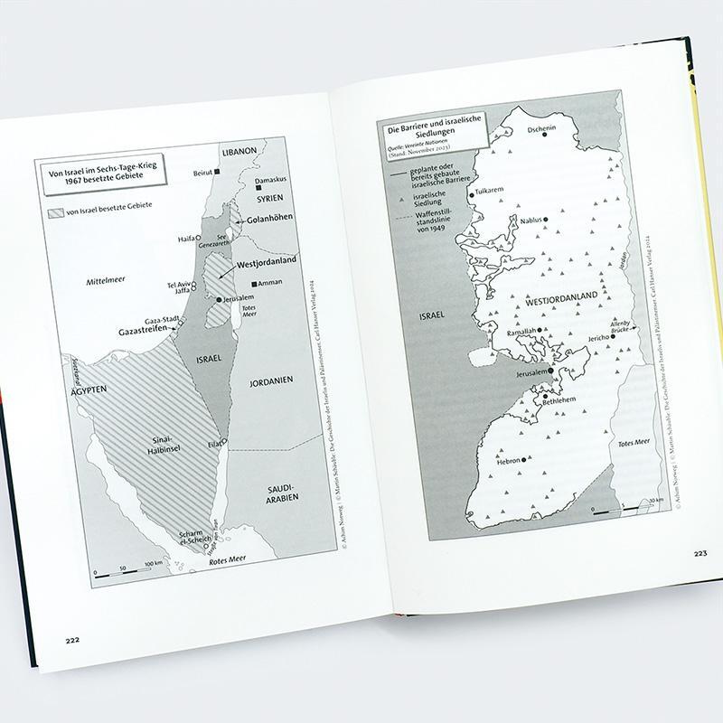 Bild: 9783446279339 | Die Geschichte der Israelis und Palästinenser | Martin Schäuble | Buch