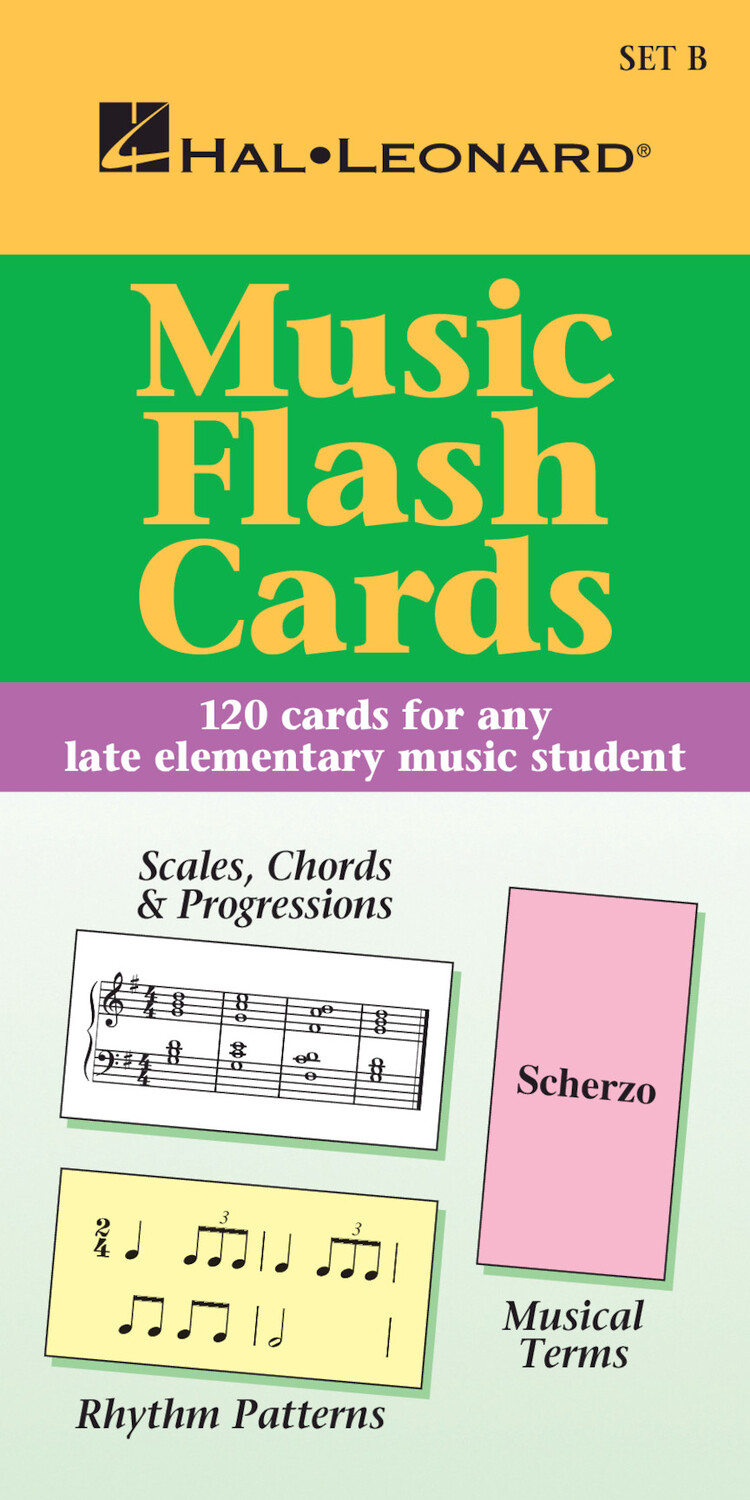 Cover: 73999960358 | Music Flash Cards - Set B | Educational Piano Library | 1998