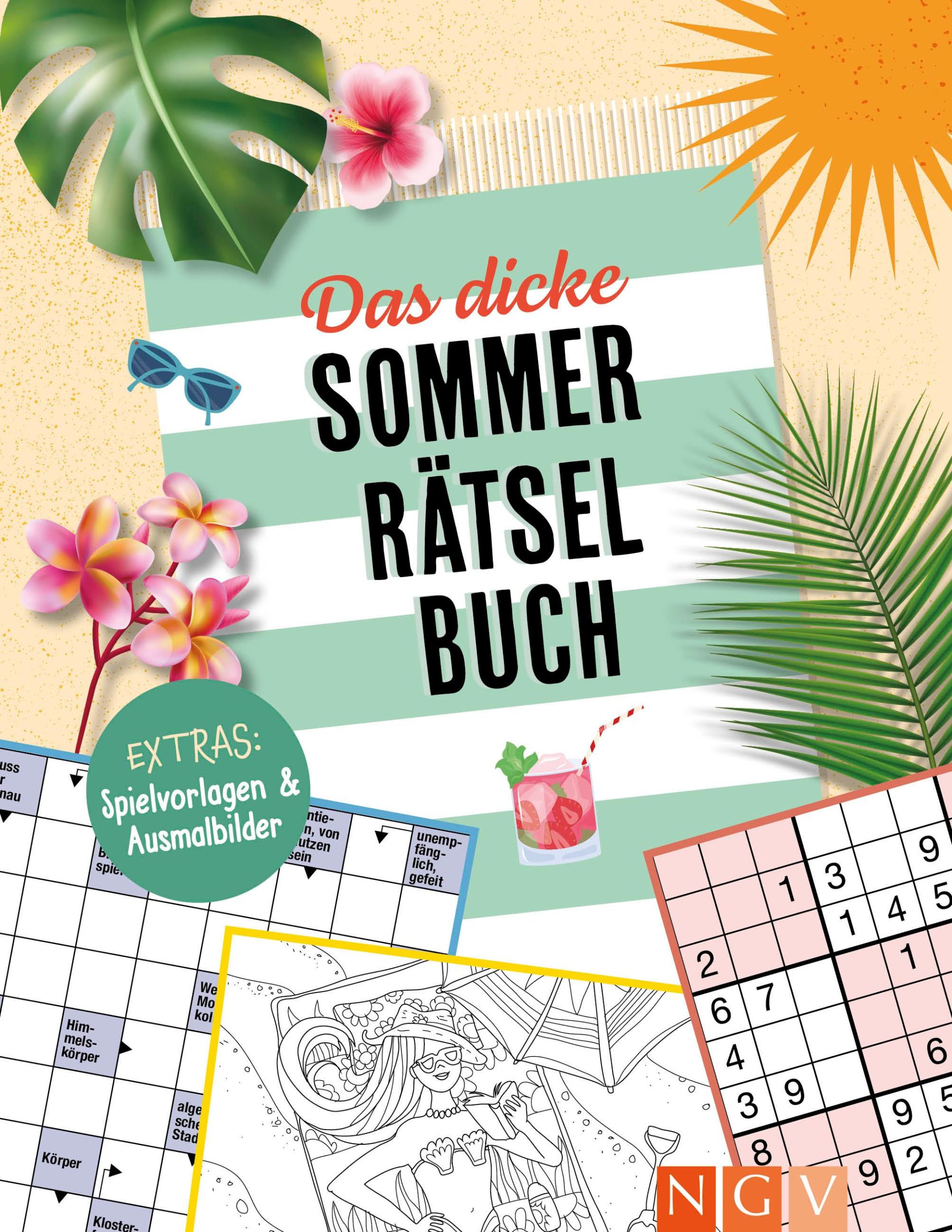 Cover: 9783625197232 | Das dicke Sommer-Rätselbuch | Taschenbuch | 192 S. | Deutsch | 2025