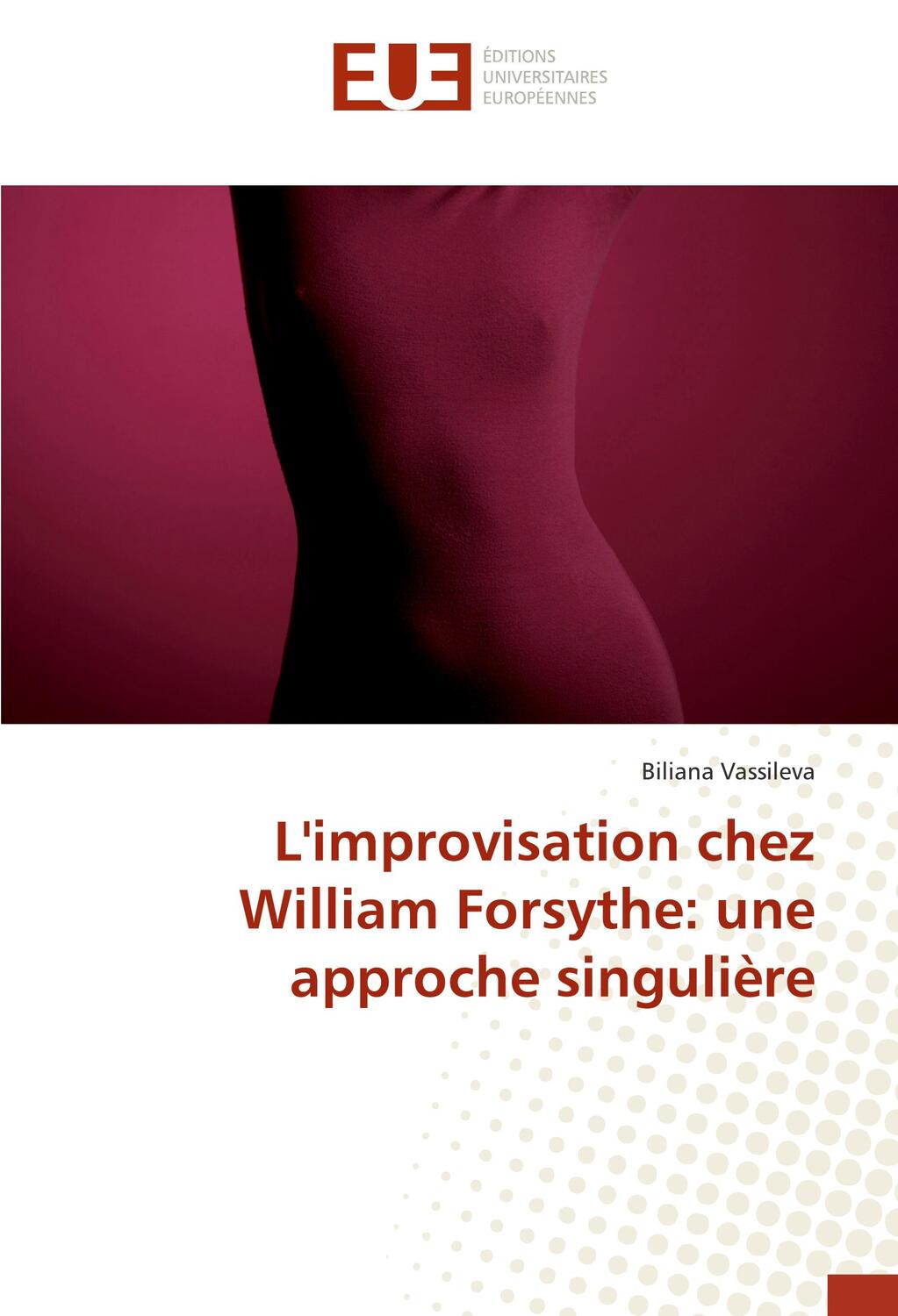 Cover: 9783330872264 | L'improvisation chez William Forsythe: une approche singulière | Buch