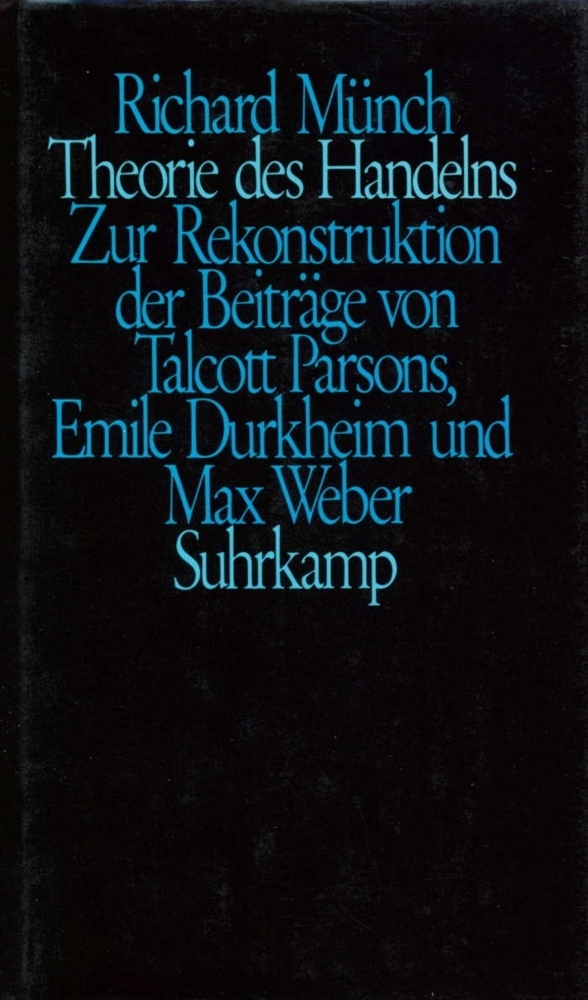 Cover: 9783518576182 | Theorie des Handelns | Richard Münch | Buch | Suhrkamp