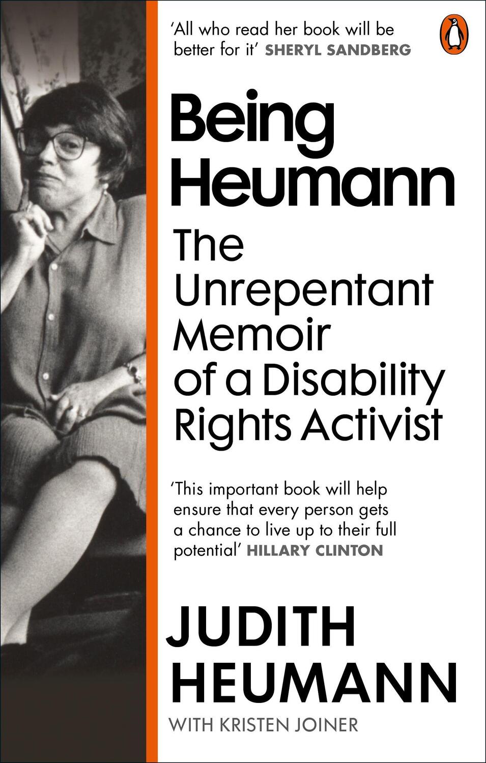 Cover: 9780753559291 | Being Heumann | The Unrepentant Memoir of a Disability Rights Activist