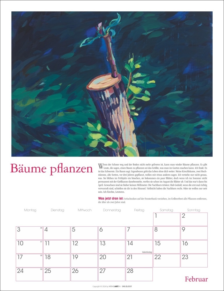 Bild: 9783839901458 | DIE ZEITNeulich im Beet Kalender 2025 | Flamm Stefanie | Kalender