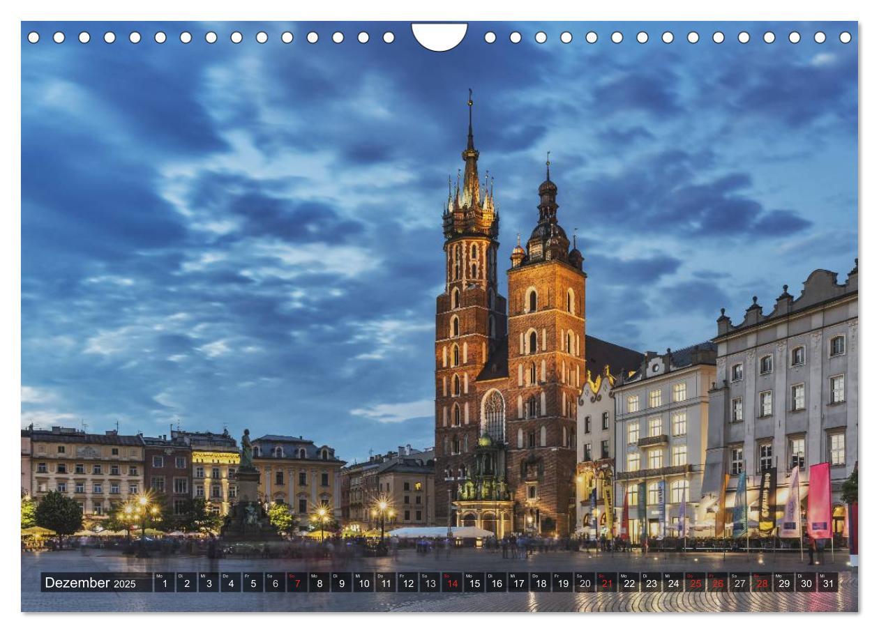 Bild: 9783435594450 | Ein Wochenende in Krakau (Wandkalender 2025 DIN A4 quer), CALVENDO...