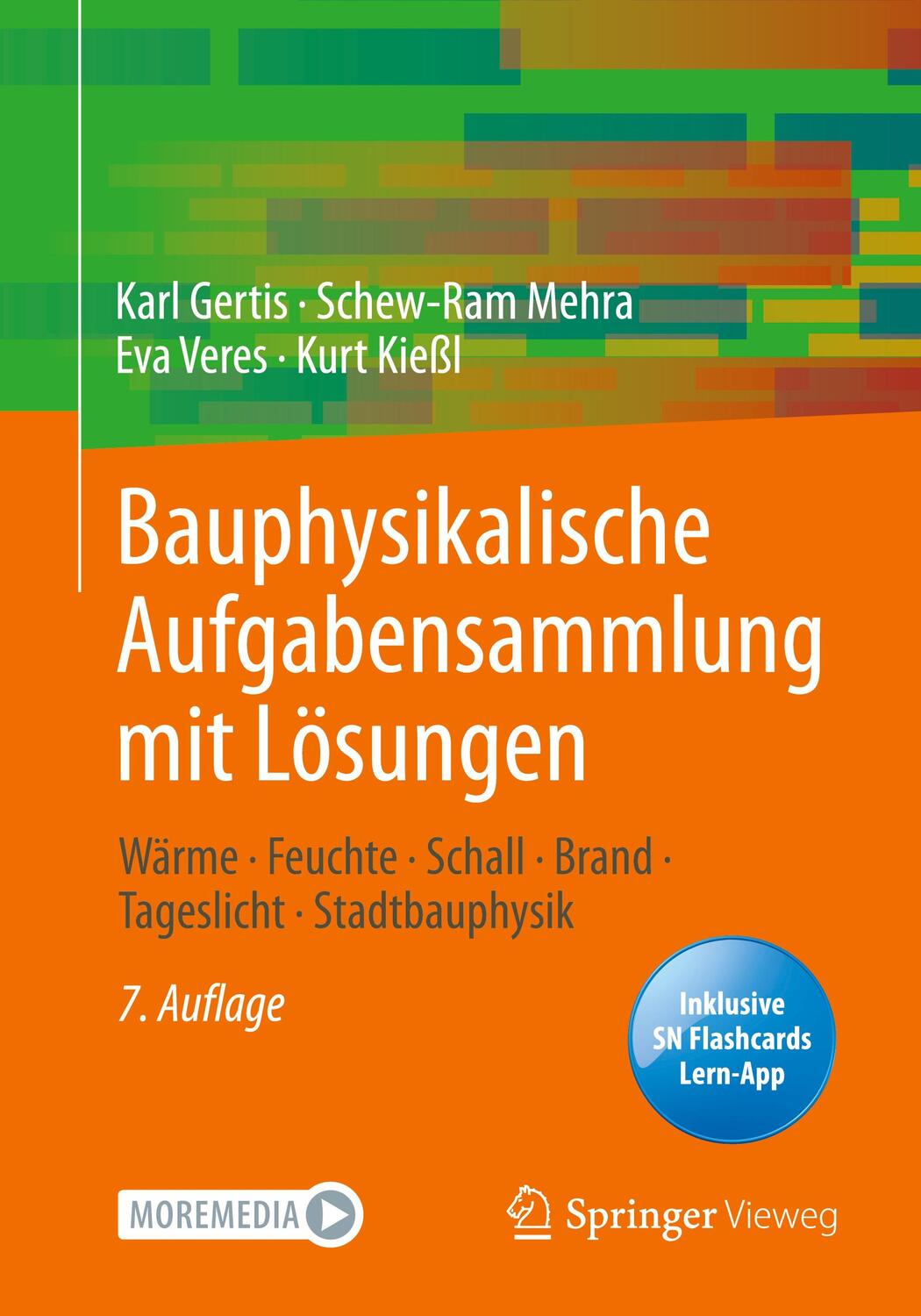 Cover: 9783658355852 | Bauphysikalische Aufgabensammlung mit Lösungen | Karl Gertis (u. a.)