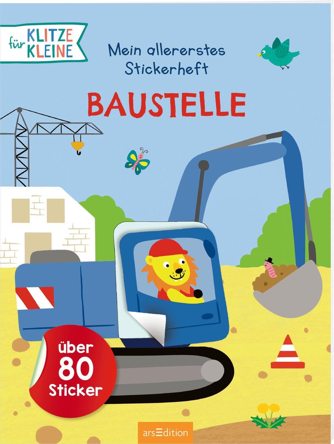 Cover: 9783845853772 | Mein allererstes Stickerheft - Baustelle | über 80 Sticker | Buch