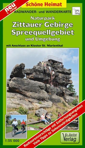 Cover: 9783895910586 | Naturpark Zittauer Gebirge, Spreequellgebiet und Umgebung 1 : 35...