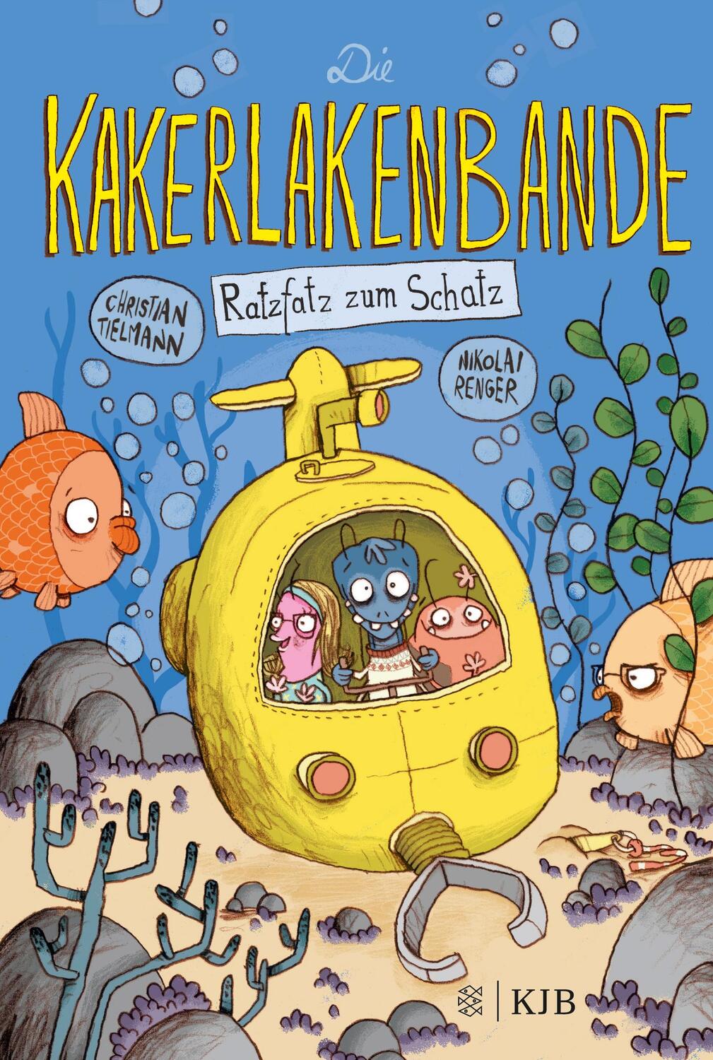Cover: 9783737341578 | Die Kakerlakenbande 03 - Ratzfatz zum Schatz | Christian Tielmann