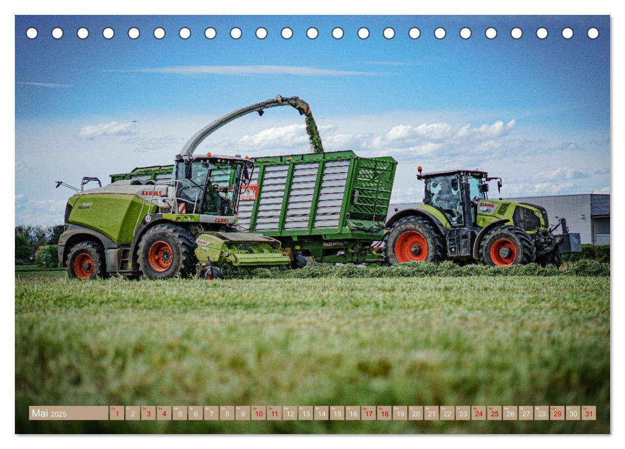 Bild: 9783457209721 | Moderne Landtechnik (Tischkalender 2025 DIN A5 quer), CALVENDO...