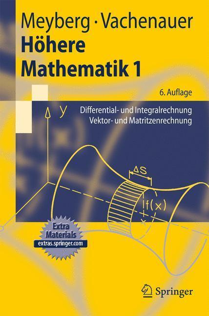 Cover: 9783540418504 | Höhere Mathematik 1 | Peter Vachenauer (u. a.) | Taschenbuch | Deutsch