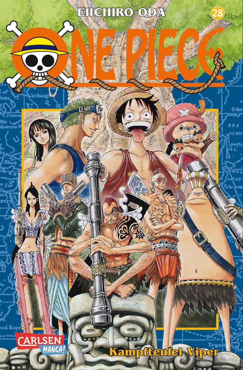 Cover: 9783551756381 | One Piece 28. Kampfteufel Viper | Eiichiro Oda | Taschenbuch | 192 S.