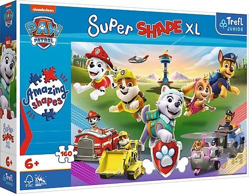 Cover: 5900511500219 | Junior Super Shape XL Puzzle 160 Teile - Paw Patrol | Spiel | 50021