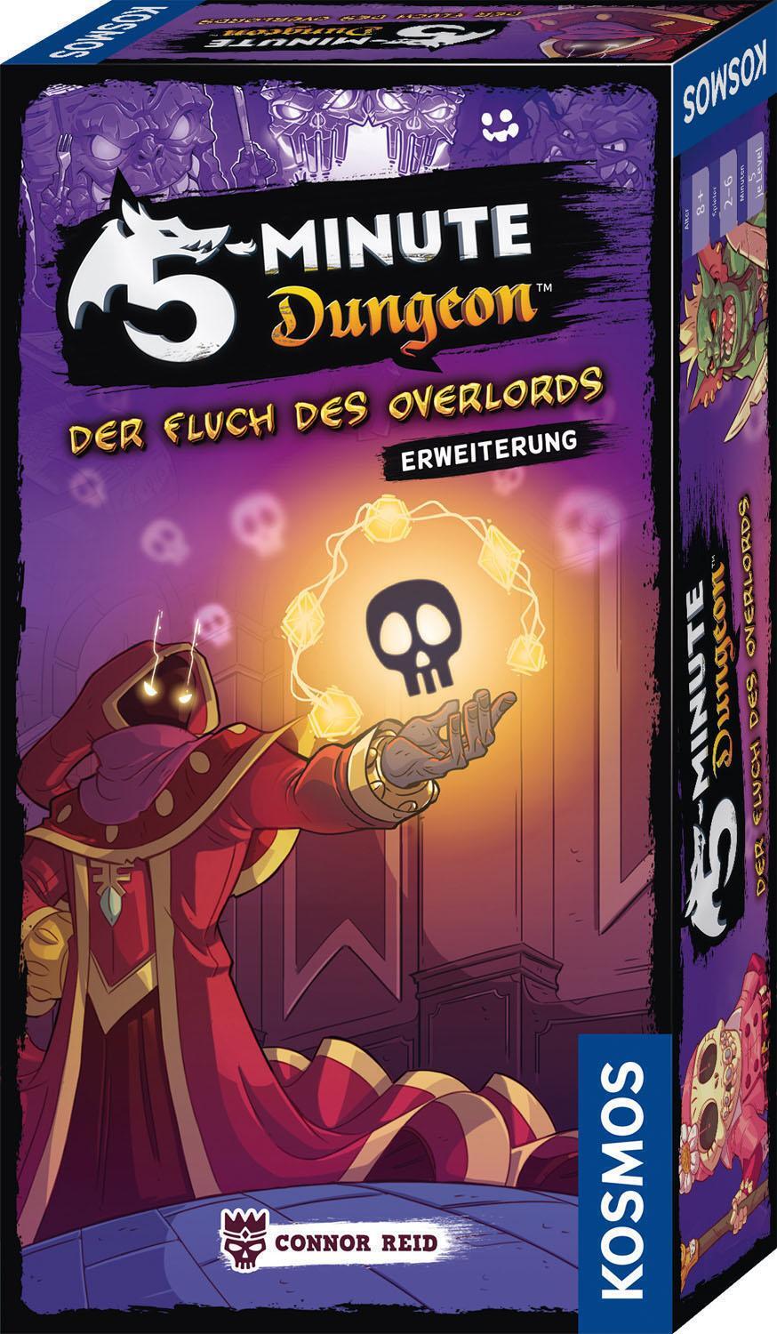 Cover: 4002051691264 | 5-Minute Dungeon - Erweiterung | Für 2 - 6 Spieler | Spiel | Deutsch