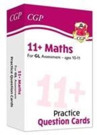 Cover: 9781789083859 | 11+ GL Maths Revision Question Cards - Ages 10-11 | CGP Books | Buch
