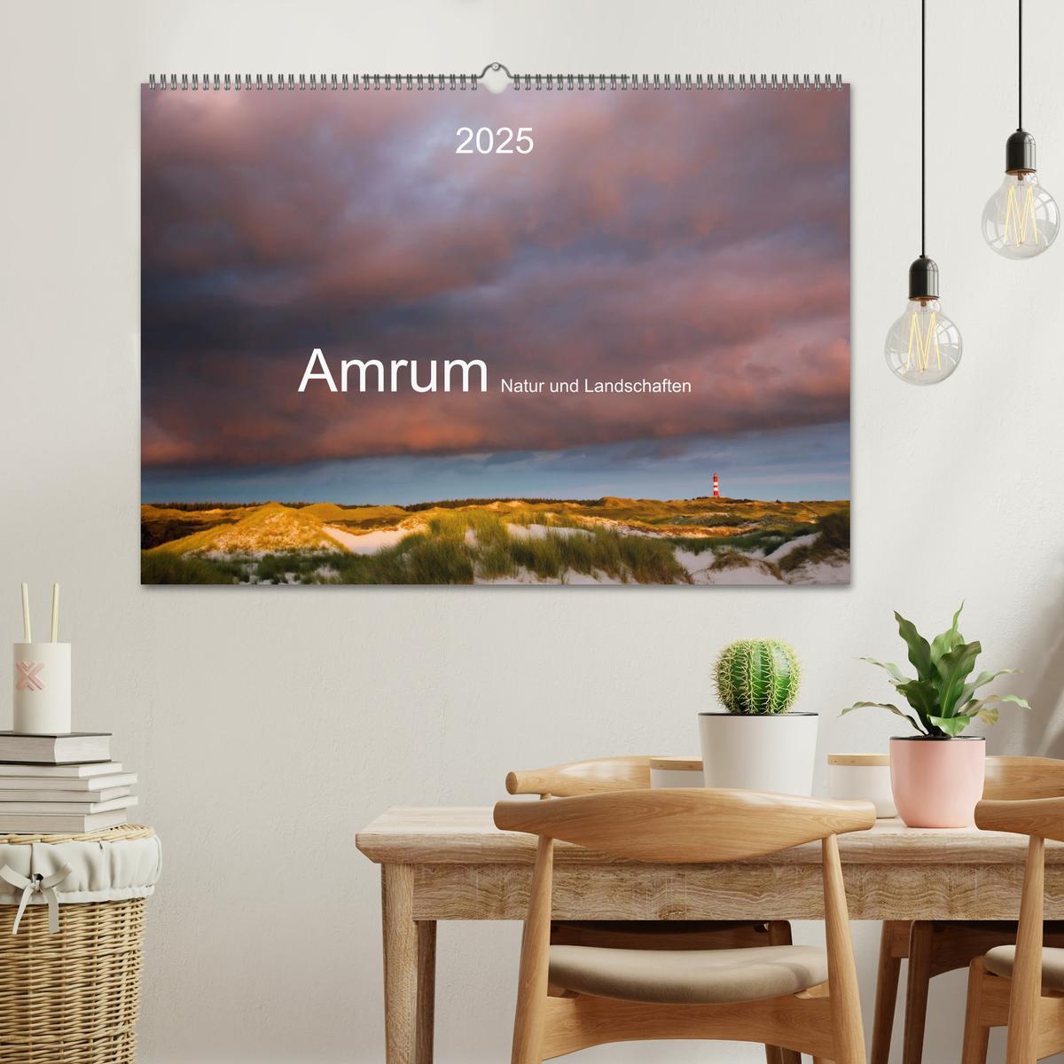 Bild: 9783435617586 | Amrum. Natur und Landschaften (Wandkalender 2025 DIN A2 quer),...