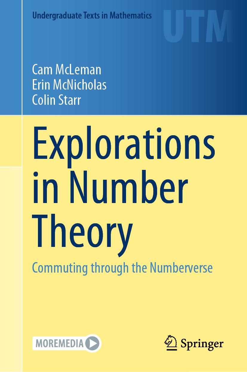 Cover: 9783030989309 | Explorations in Number Theory | Commuting through the Numberverse