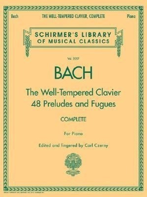 Cover: 73999830866 | The Well-Tempered Clavier, Complete | Carl Czerny | Broschüre | Buch