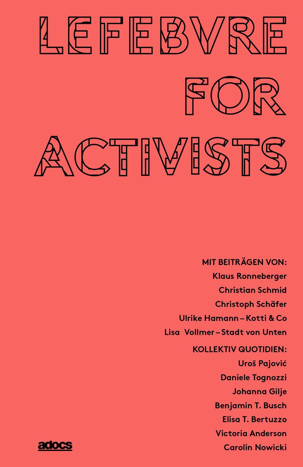 Cover: 9783943253276 | Lefebvre for Activists | Elisa T. Bertuzzo (u. a.) | Taschenbuch