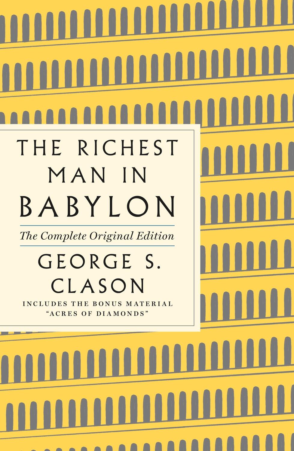 Cover: 9781250803801 | The Richest Man in Babylon: The Complete Original Edition | Clason