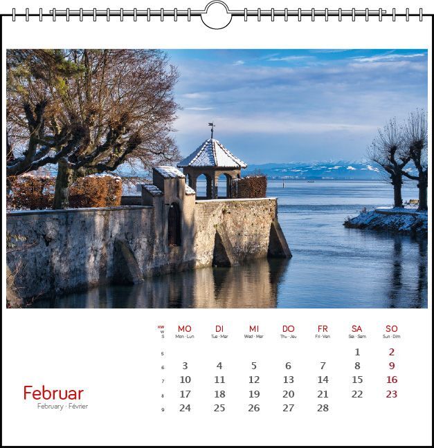 Bild: 9783861924104 | Konstanz 2025 | Postkarten-Tischkalender | verschiedene Fotografen