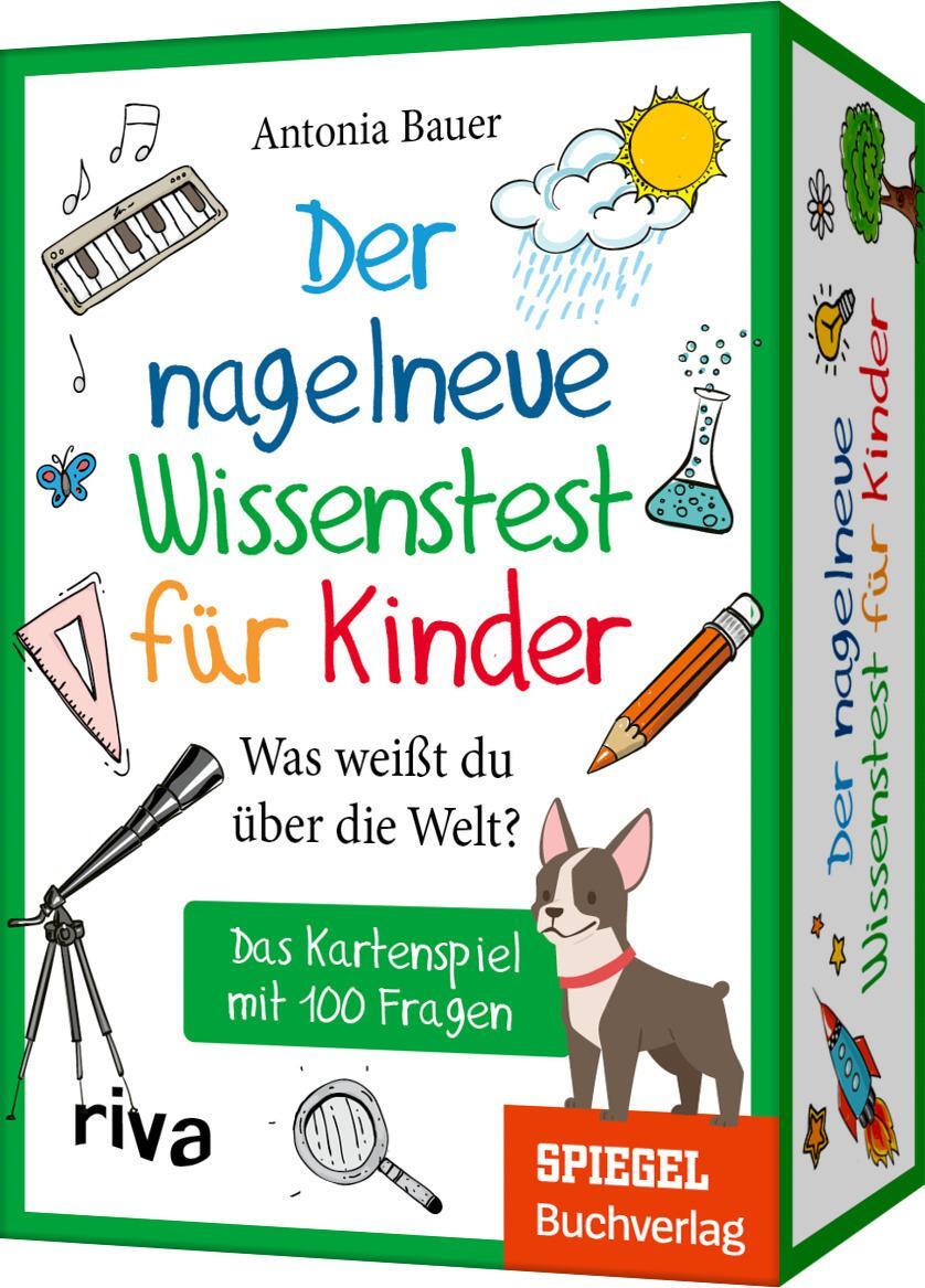 Cover: 9783742319746 | Der nagelneue Wissenstest für Kinder - Was weißt du über die Welt?
