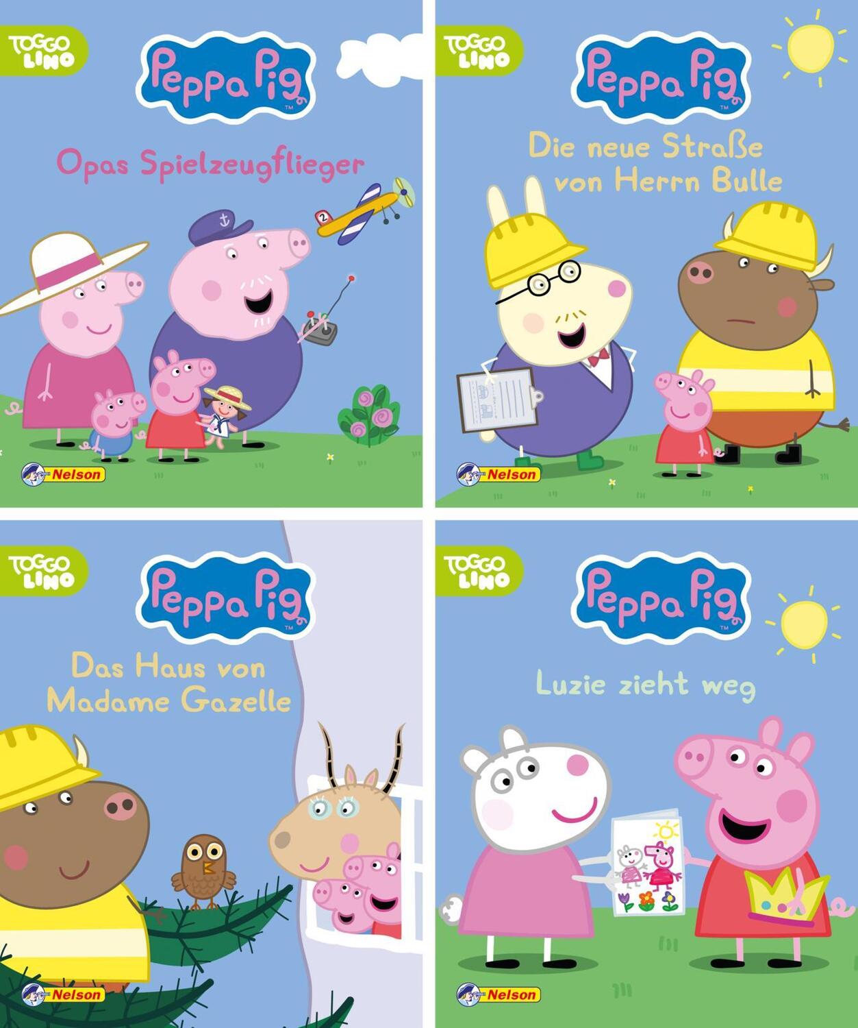 Cover: 9783845119151 | Nelson Mini-Bücher: 4er Peppa Pig 17-20 | Steffi Korda | Box | 20 S.