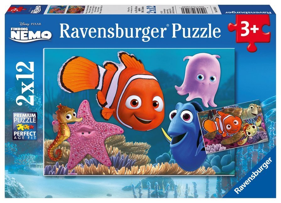 Cover: 4005556075560 | Ravensburger Kinderpuzzle - 07556 Nemo der kleine Ausreißer -...