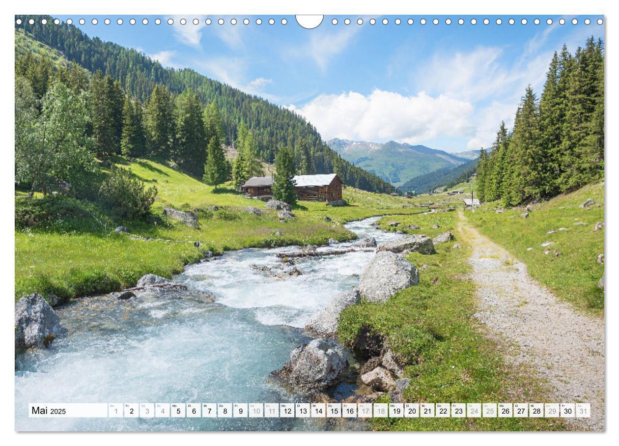 Bild: 9783383832741 | Graubündner Landschaften (Wandkalender 2025 DIN A3 quer), CALVENDO...