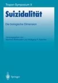 Cover: 9783540594741 | Suizidalität | Die biologische Dimension | Springer Berlin Heidelberg