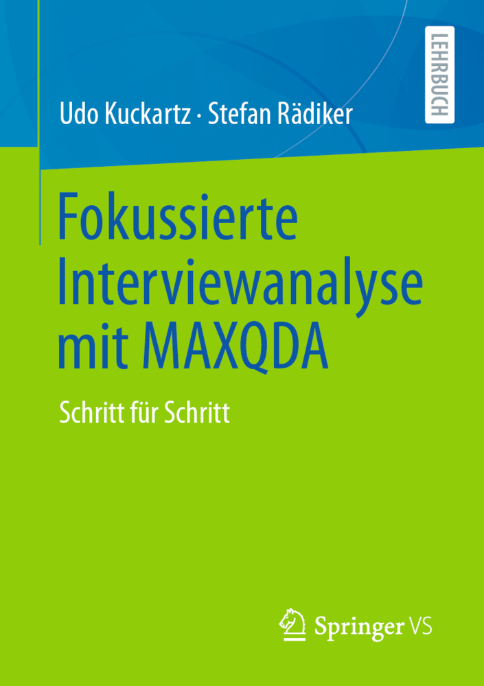 Cover: 9783658314675 | Fokussierte Interviewanalyse mit MAXQDA | Schritt für Schritt | Buch