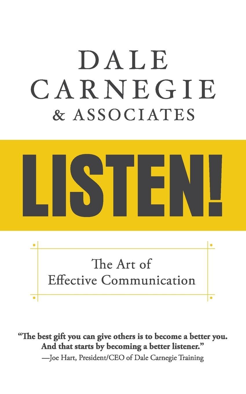 Cover: 9781722510022 | Listen! | Dale Carnegie &amp; Associates | Taschenbuch | Paperback | 2019