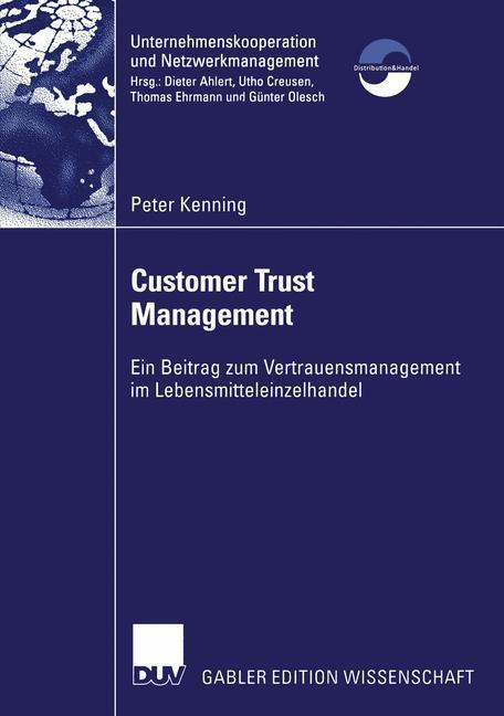 Cover: 9783824477661 | Customer Trust Management | Peter Kenning | Taschenbuch | Paperback
