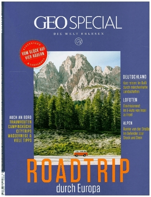 Cover: 9783652009836 | GEO Special - Roadtrip durch Europa | Die Welt erlesen | Markus Wolff