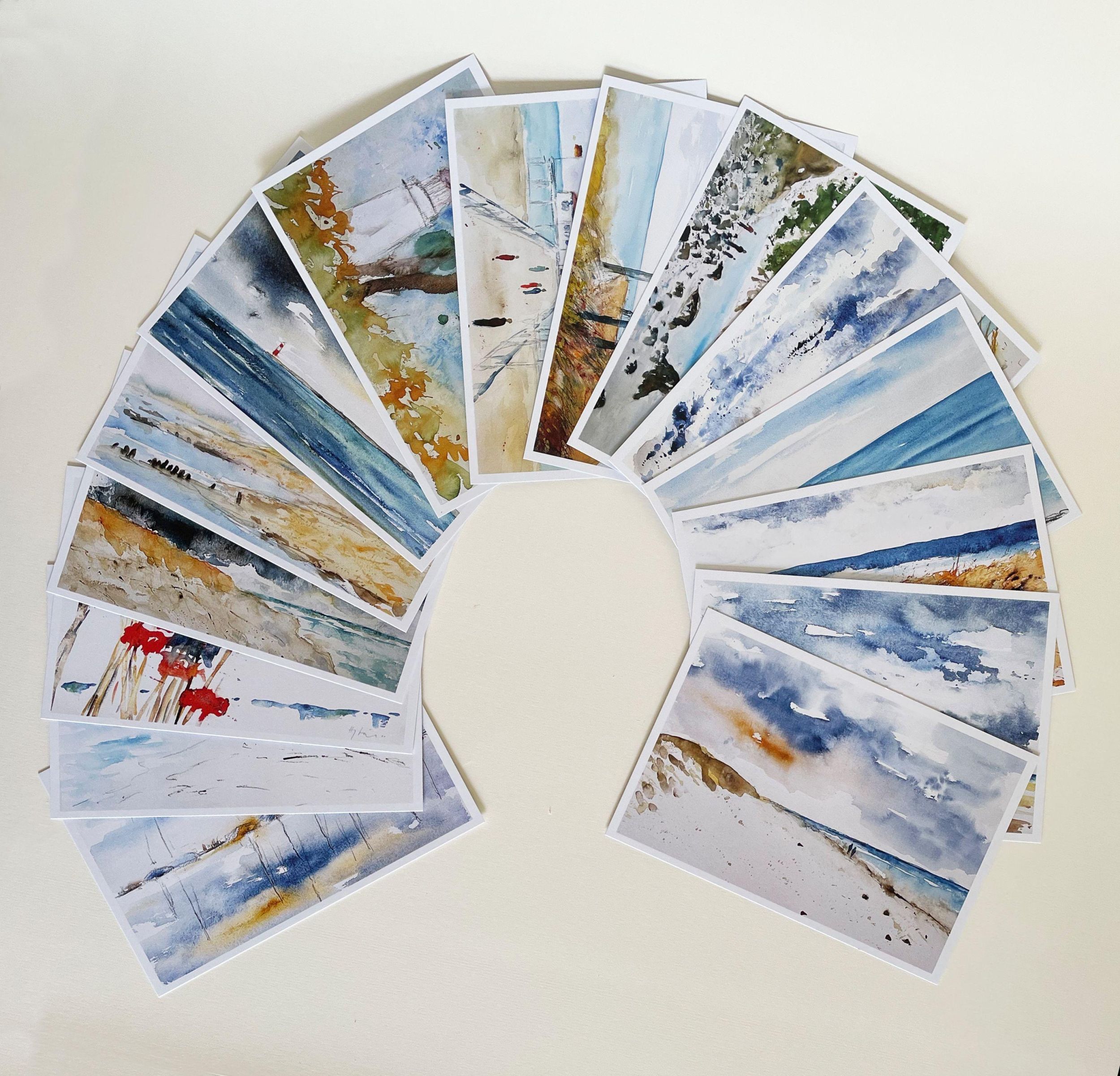 Bild: 9783957991201 | Wundervolle Ostsee Postkarten-Set | 15 Aquarell-Postkarten | Gaudeck