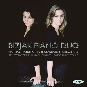 Cover: 880040414827 | Bizjak Piano Duo: Konzerte für zwei Klaviere | note 1 music