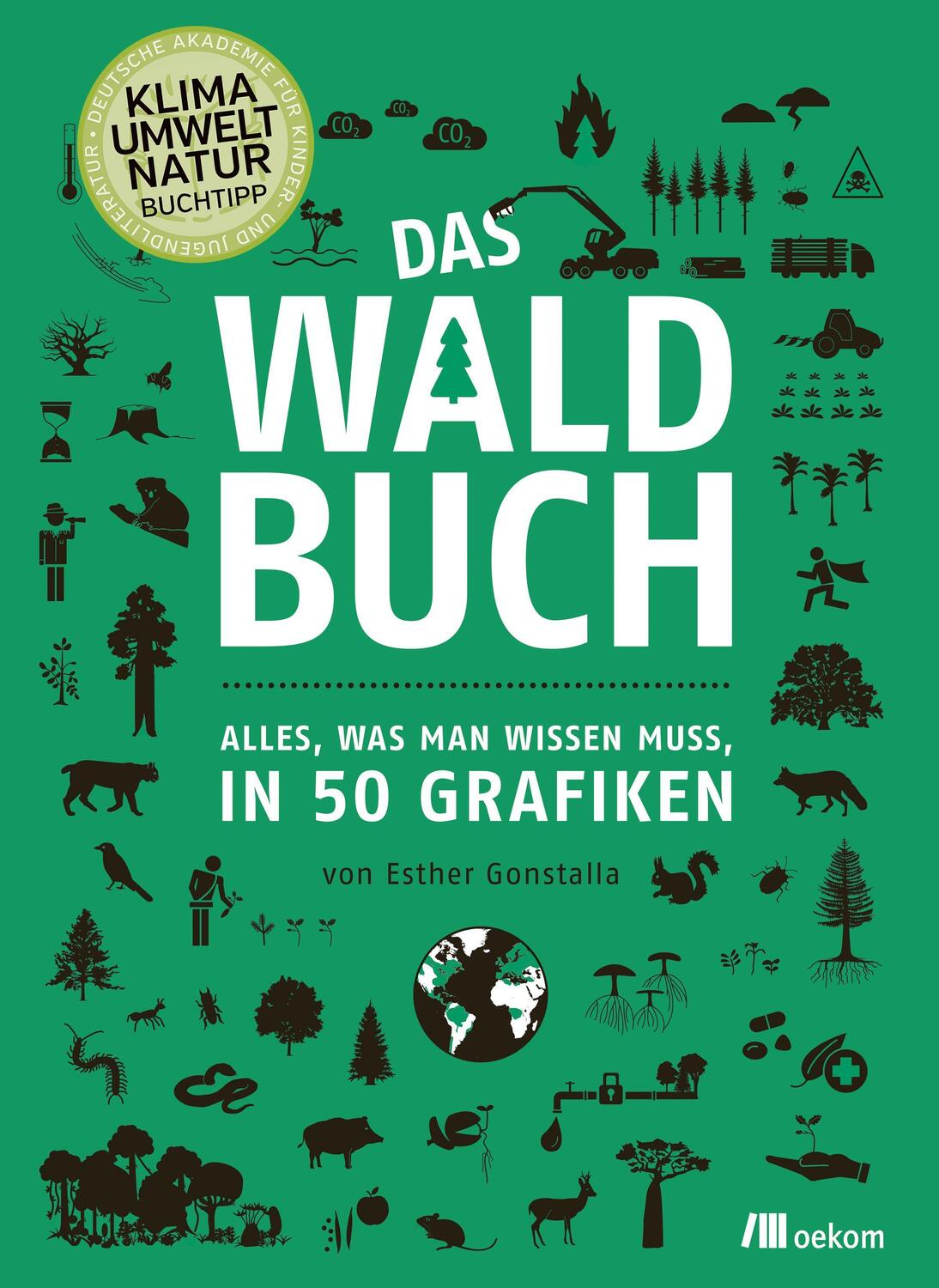 Cover: 9783962382117 | Das Waldbuch | Alles, was man wissen muss, in 50 Grafiken | Gonstalla