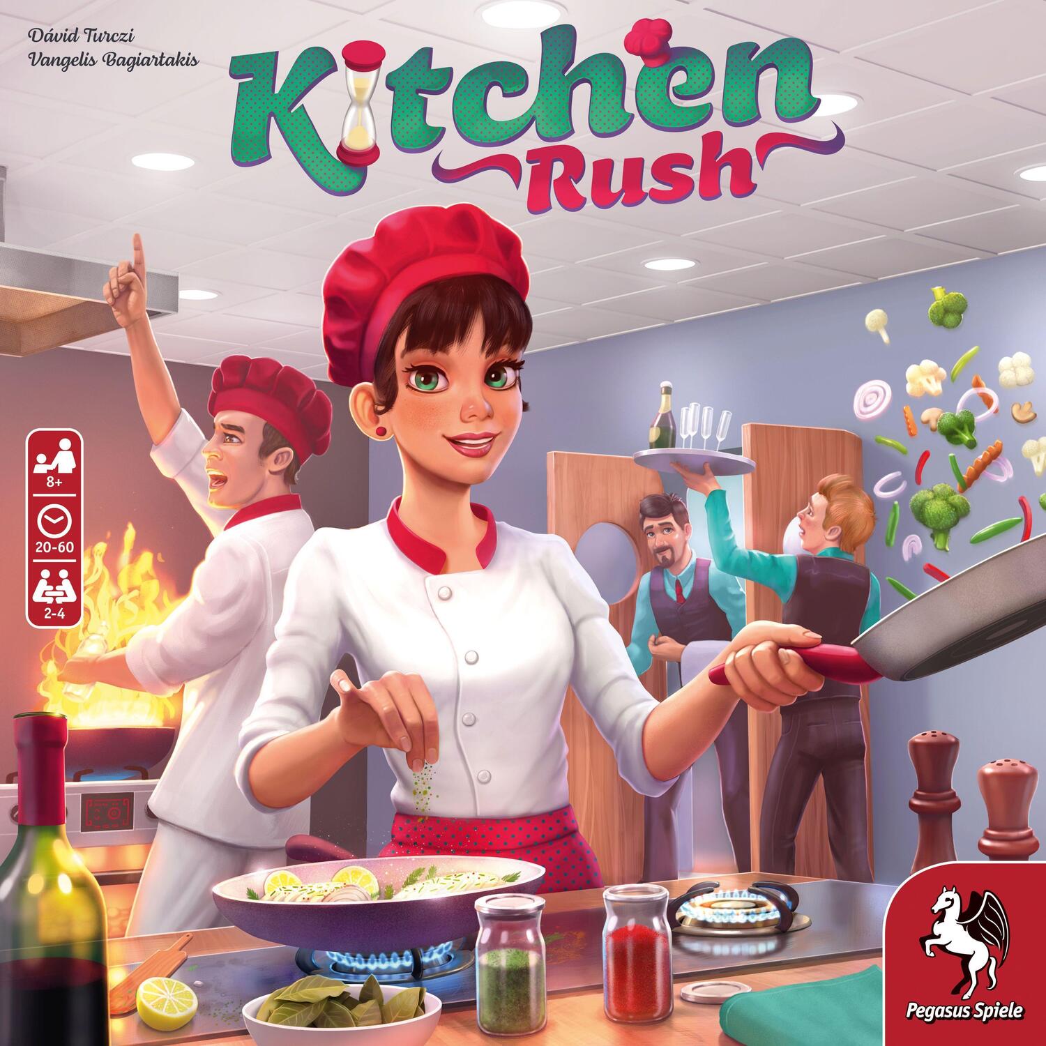 Bild: 4250231726477 | Kitchen Rush (English Edition) | Spiel | Englisch | 2020 | Pegasus