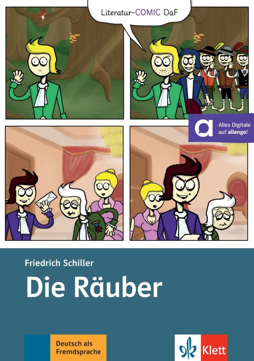 Cover: 9783126742511 | Die Räuber | Lektüre mit digitalen Extras | Friedrich Schiller (u. a.)