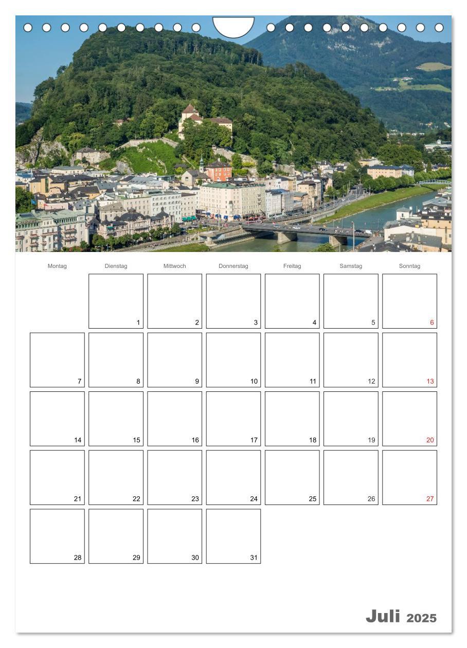 Bild: 9783457027332 | Bezauberndes SALZBURG / Terminplaner (Wandkalender 2025 DIN A4...