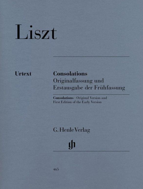 Cover: 9790201804651 | Liszt, Franz - Consolations (including first edition of the early...