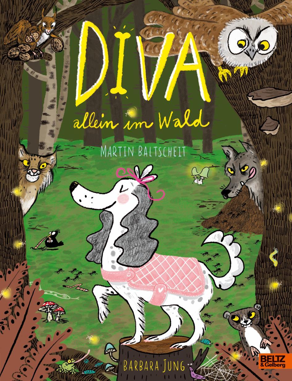 Cover: 9783407756732 | DIVA allein im Wald | Ein Bilderbuchspaß für Mutige ab 4 Jahren | Buch