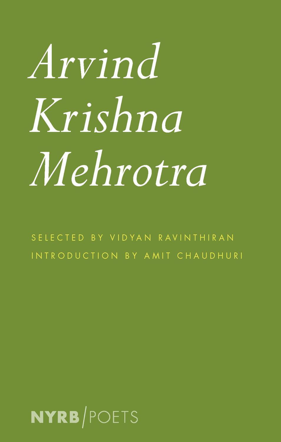 Cover: 9781681374017 | Arvind Krishna Mehrotra | Arvind Krishna Mehrotra (u. a.) | Buch