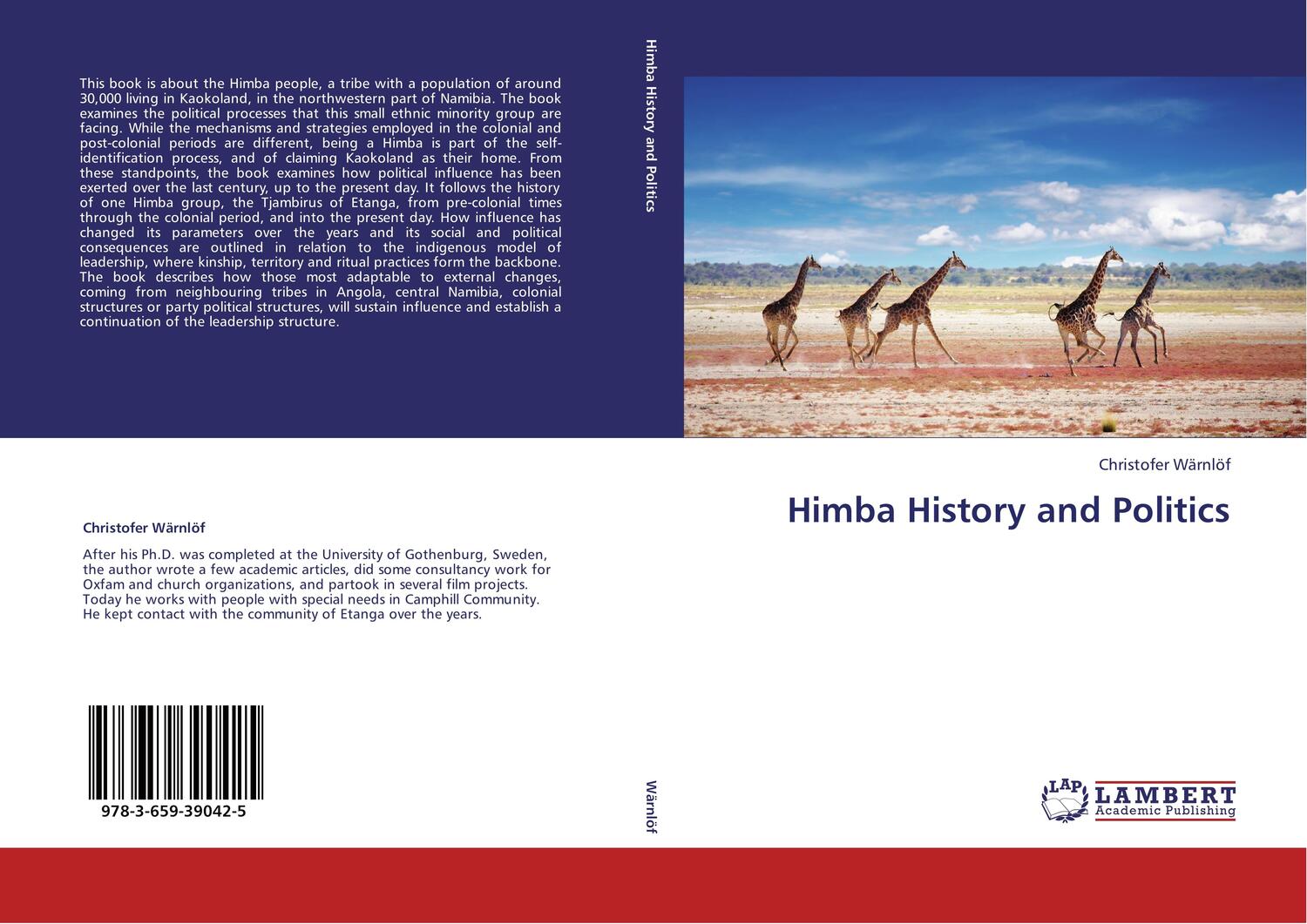 Cover: 9783659390425 | Himba History and Politics | Christofer Wärnlöf | Taschenbuch | 252 S.