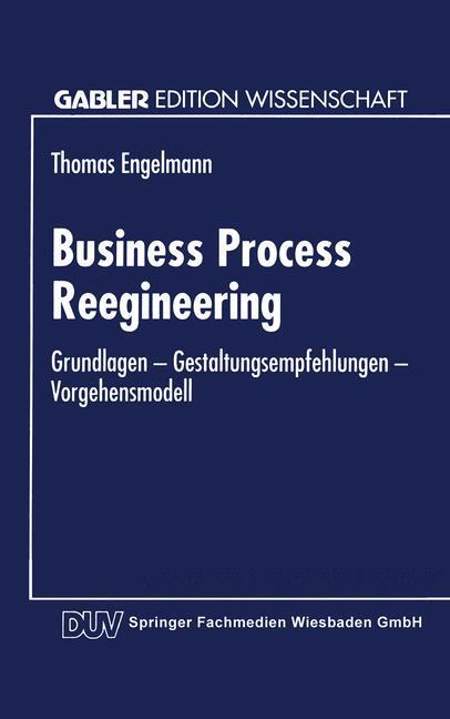 Cover: 9783824461516 | Business Process Reengineering | Taschenbuch | Paperback | XI | 1995