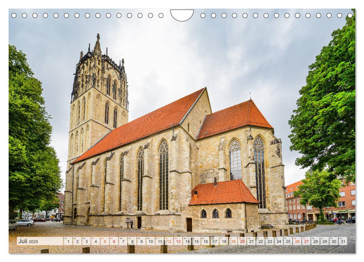 Bild: 9783435214464 | Münster Impressionen (Wandkalender 2025 DIN A4 quer), CALVENDO...