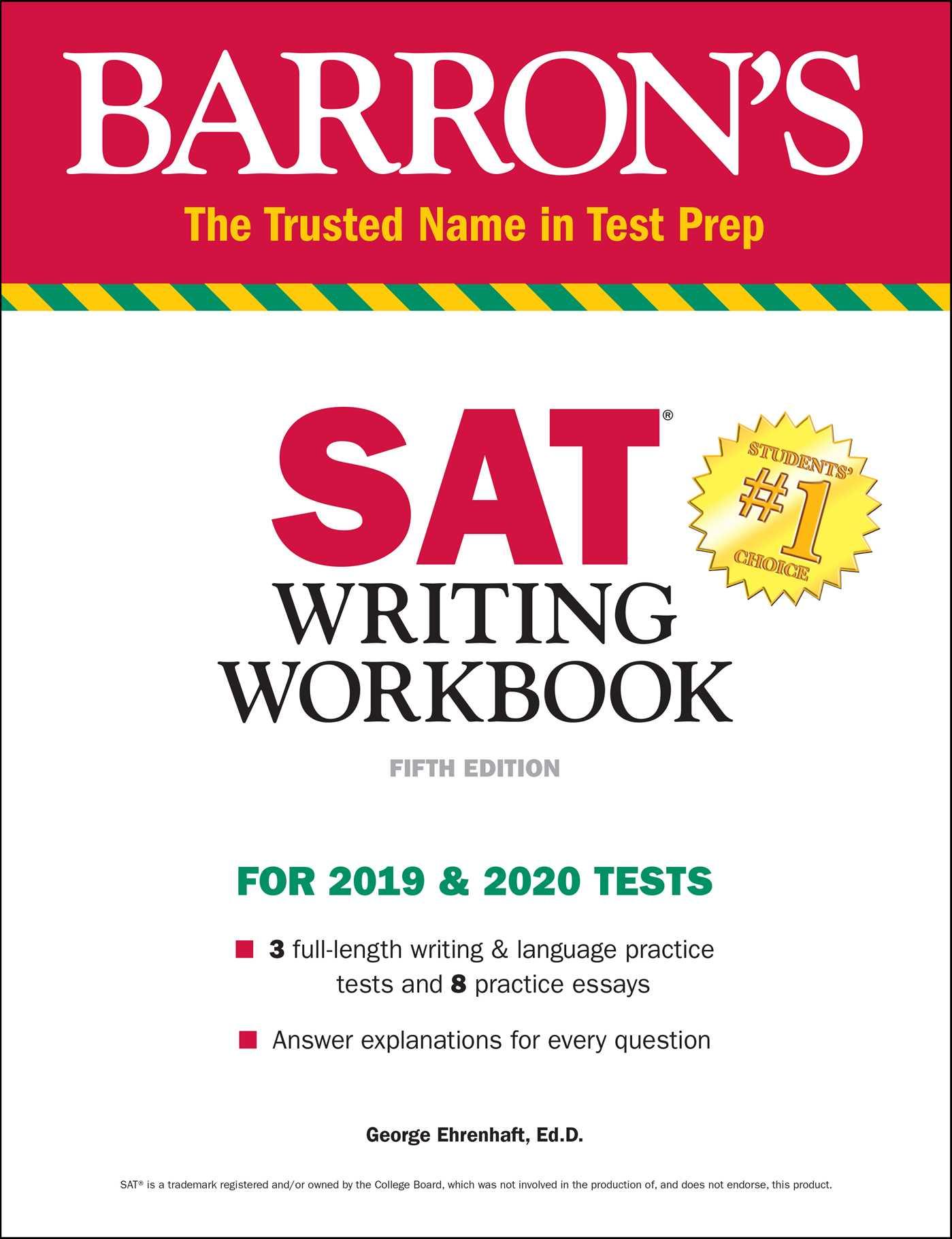 Cover: 9781438011714 | SAT Writing Workbook | George Ehrenhaft | Taschenbuch | Englisch