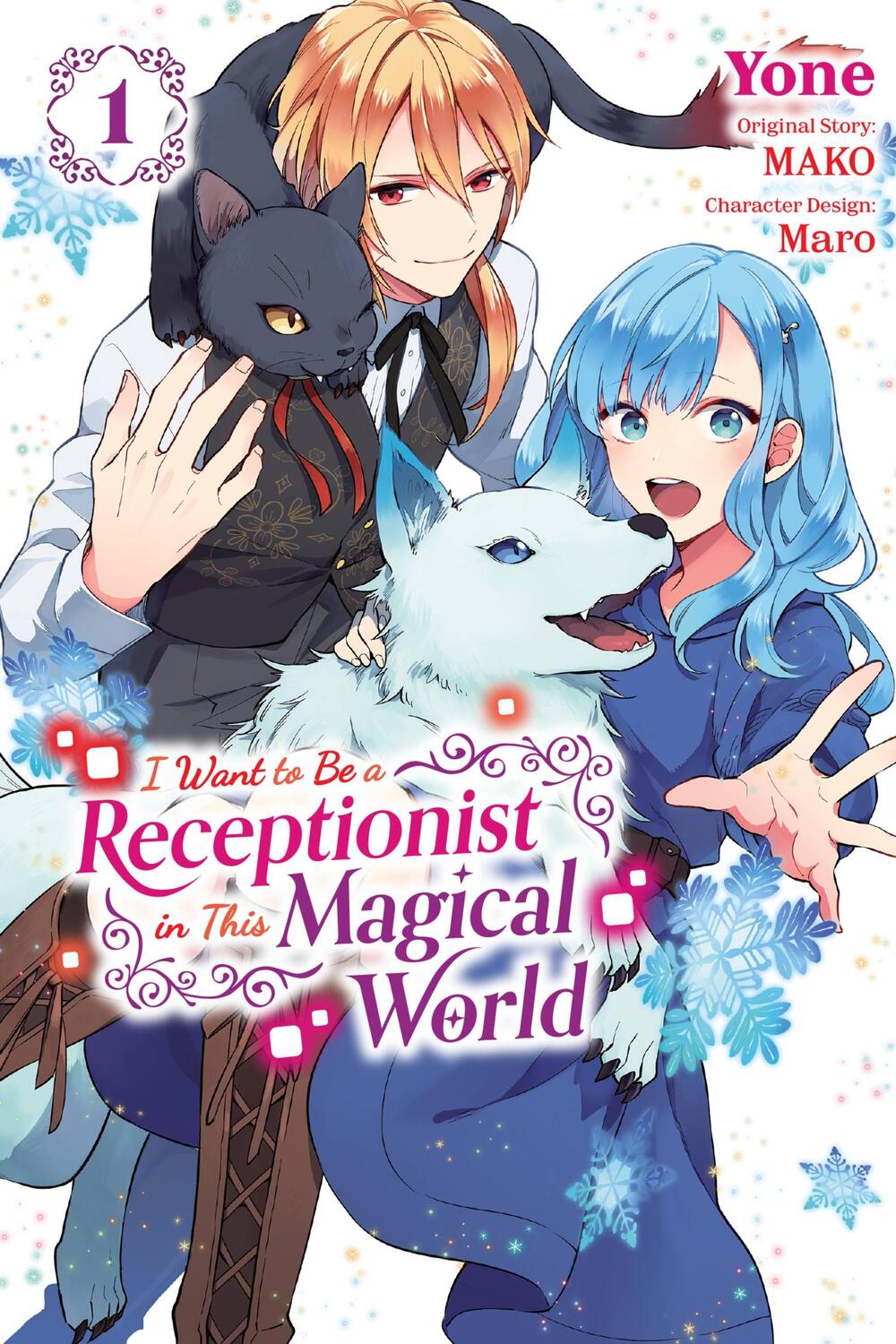 Cover: 9781975352899 | I Want to be a Receptionist in This Magical World, Vol. 1 (manga)