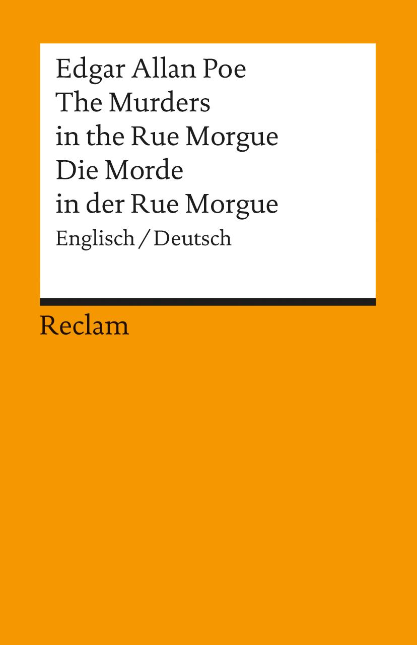 Cover: 9783150021767 | Die Morde in der Rue Morgue | Edgar Allan Poe | Taschenbuch | 96 S.