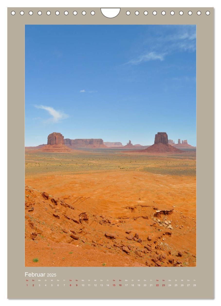 Bild: 9783435936236 | Erlebe mit mir das Monument Valley (Wandkalender 2025 DIN A4 hoch),...