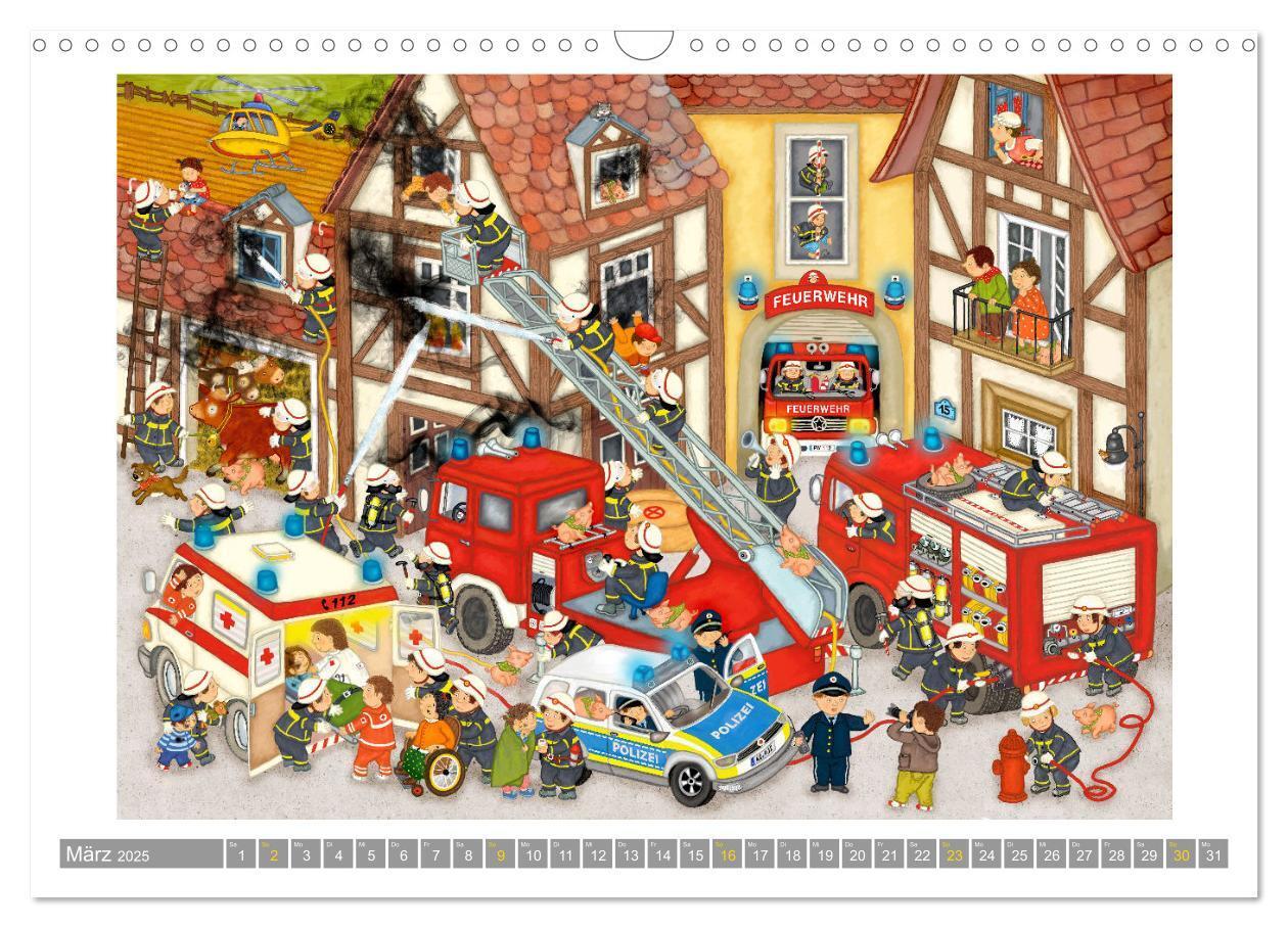 Bild: 9783457173268 | Wimmelig durch das Jahr (Wandkalender 2025 DIN A3 quer), CALVENDO...